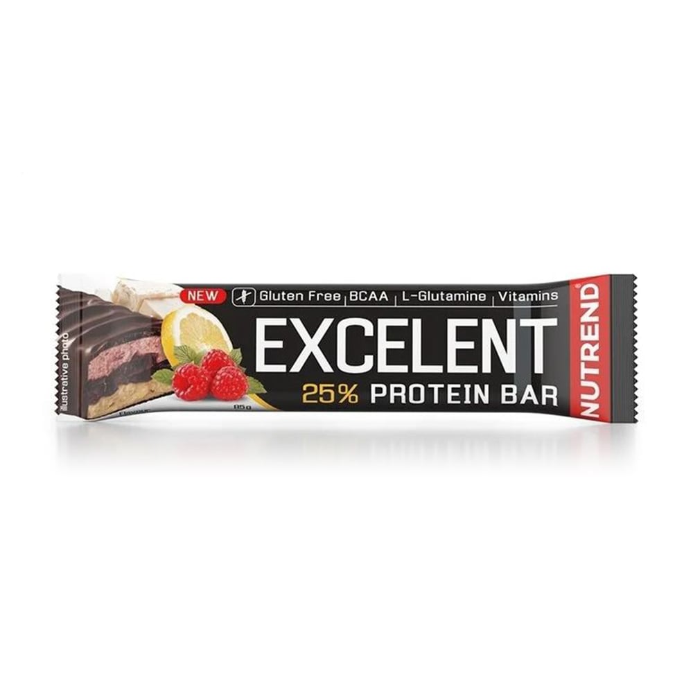 Протеїновий батончик Nutrend Double Excelent Protein Bar Лимон + малина, 85 г
